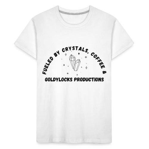 Fueled by Crystals Coffee and GP - Toddler Premium Organic T-Shirt