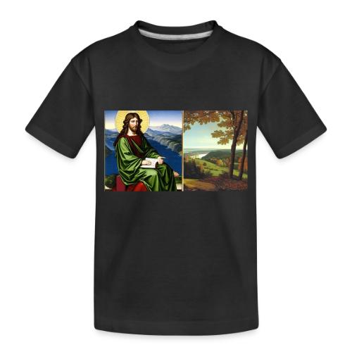 The Promise of JOHN 16:33 - Toddler Premium Organic T-Shirt