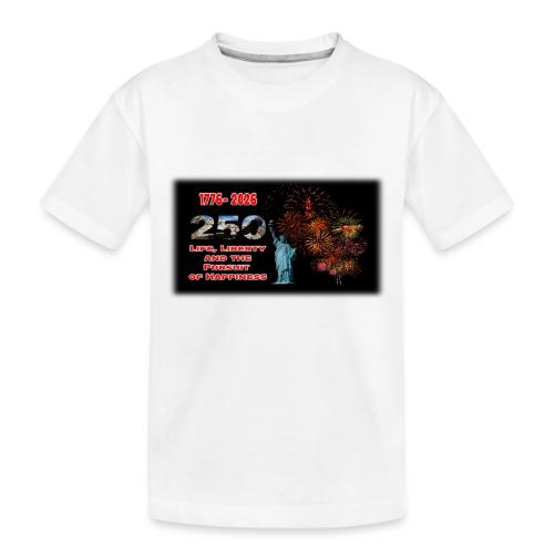 1776 - 2026 - 250 Years USA | Fireworks - Toddler Premium Organic T-Shirt