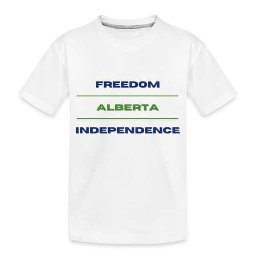 ALBERTA INDEPENDENCE - Toddler Premium Organic T-Shirt
