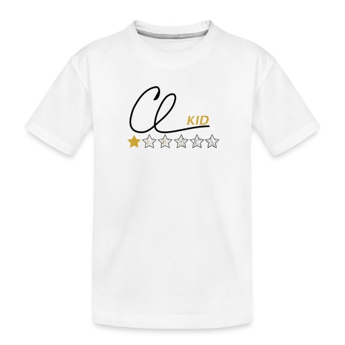 Black n Gold Logo - Toddler Premium Organic T-Shirt