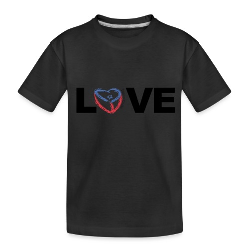 Love Puerto Rico - Toddler Premium Organic T-Shirt
