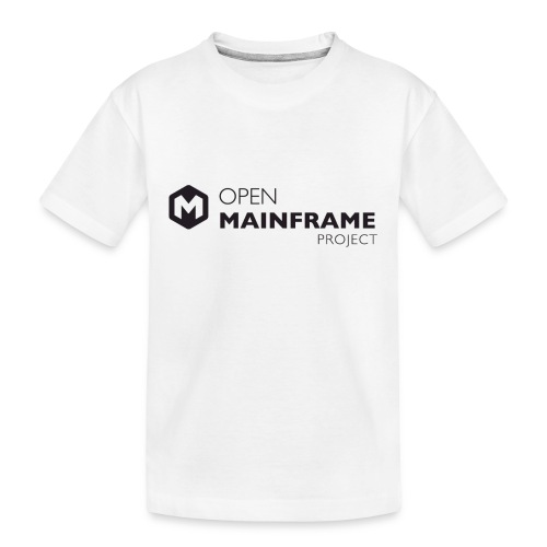 Open Mainframe Project - Black Logo - Toddler Premium Organic T-Shirt