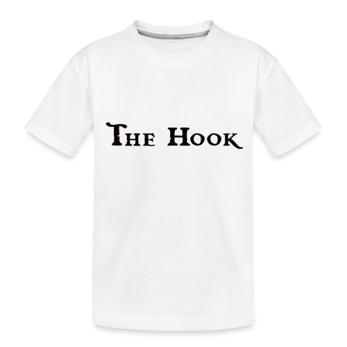 The Hook Black Logo Apparel - Toddler Premium Organic T-Shirt