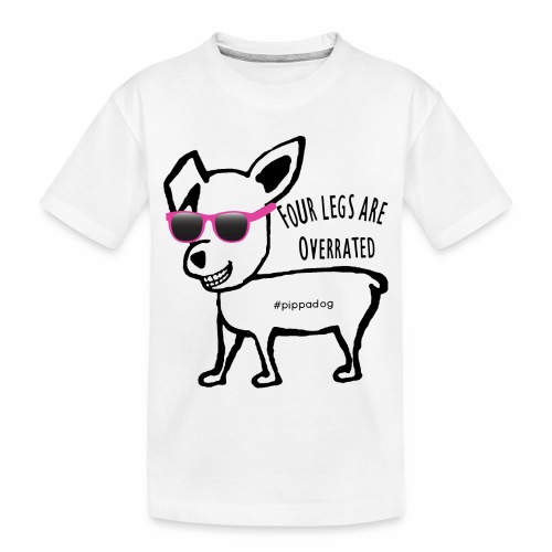 Pippa Pink Glasses - Toddler Premium Organic T-Shirt