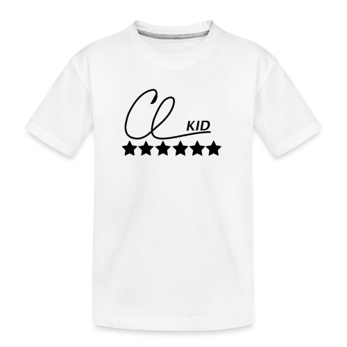 CL KID Logo (Black) - Toddler Premium Organic T-Shirt