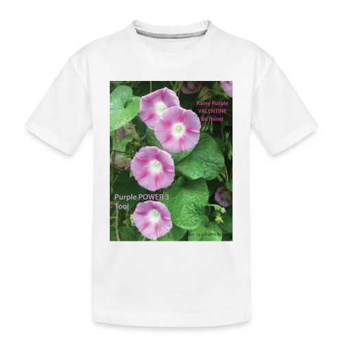 FLOWER POWER 3 - Toddler Premium Organic T-Shirt