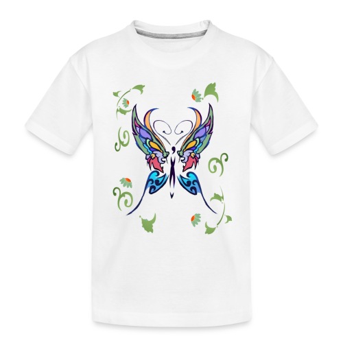 Bright Butterfly - Toddler Premium Organic T-Shirt