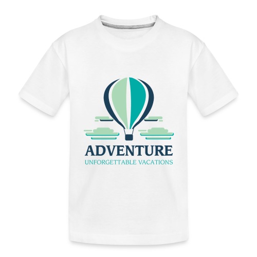 Balloon adventure - Toddler Premium Organic T-Shirt