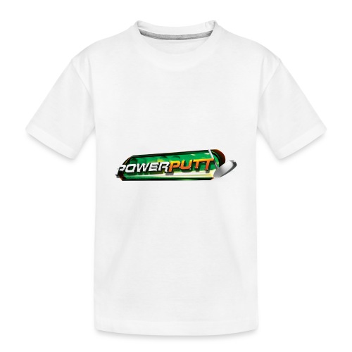 PowerPutt Mini Golf - Toddler Premium Organic T-Shirt