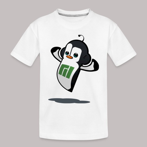 Manjaro Mascot strong left - Toddler Premium Organic T-Shirt