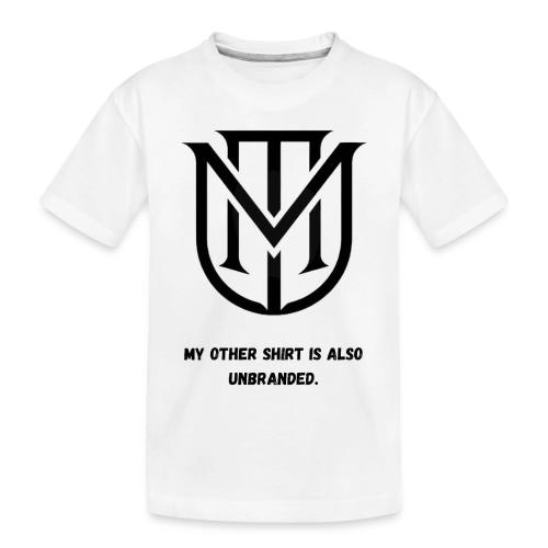 My Other Shirt Is Also Unbranded T-Shirt | Quiet L - Toddler Premium Organic T-Shirt