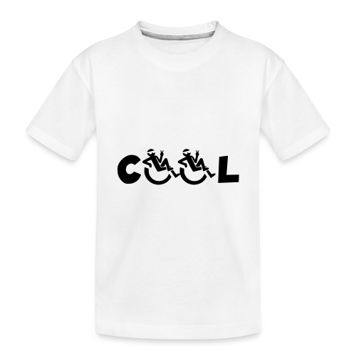 Cool wheelchair user * - Toddler Premium Organic T-Shirt