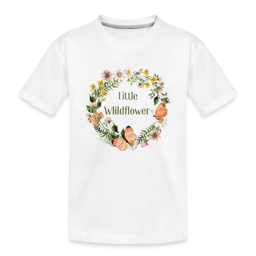 Little wildflower – Baby Shower Gift Bodysuit - Toddler Premium Organic T-Shirt
