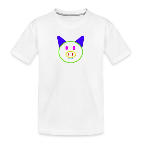 Coloured pig - Toddler Premium Organic T-Shirt