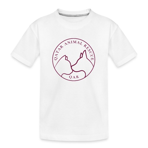 Merch with Maroon Logo - Toddler Premium Organic T-Shirt