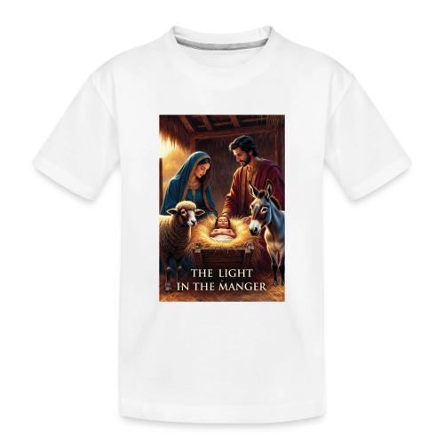Nativity Manger T-Shirt - Toddler Premium Organic T-Shirt