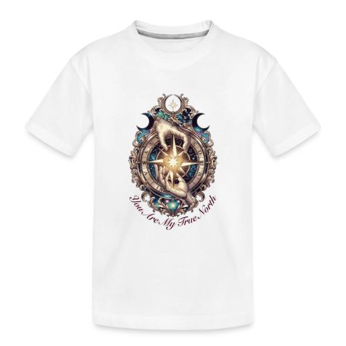 You Are My True North Celestial Compass T-Shirt - Toddler Premium Organic T-Shirt