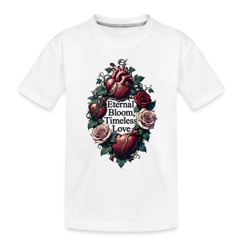 Eternal Bloom Timeless Love Entwined Hearts T-Shir - Toddler Premium Organic T-Shirt