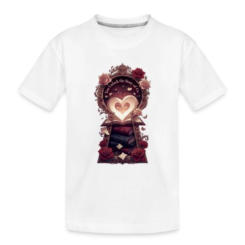 You Unlock the Story of Us Library Gifts T-Shirts - Toddler Premium Organic T-Shirt