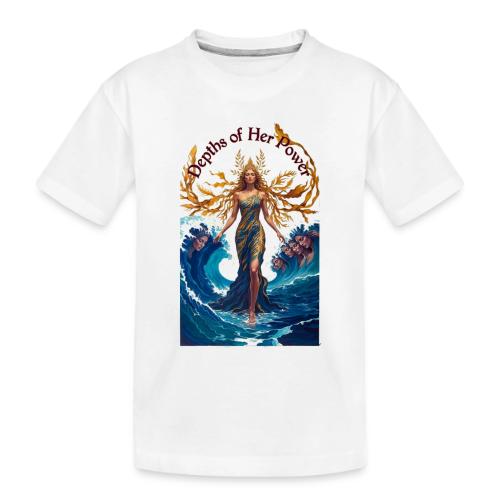 Women’s Day Tidal Sovereign T Shirt, Gift for Wife - Toddler Premium Organic T-Shirt