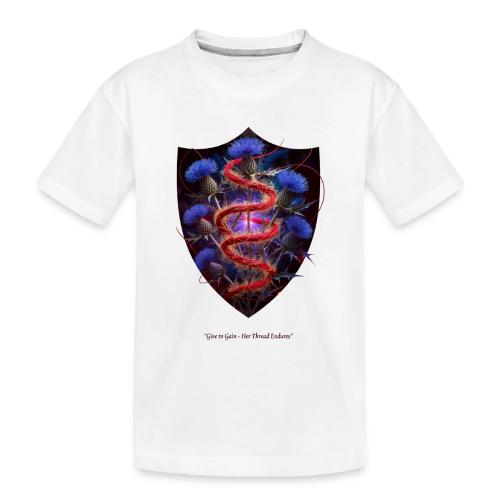 Women’s Day Crimson Thread Matriarch T Shirt, Gift - Toddler Premium Organic T-Shirt