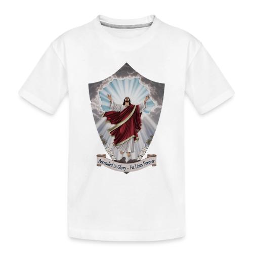 Easter Ascended in Glory T Shirt,Resurrection Gift - Toddler Premium Organic T-Shirt