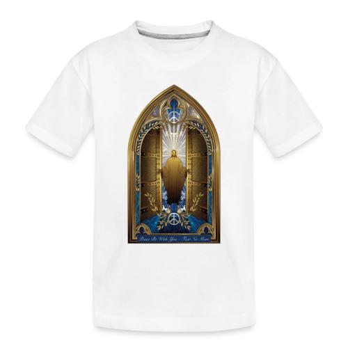 Easter Peace Be With You Locked Doors T Shirt,Gift - Toddler Premium Organic T-Shirt