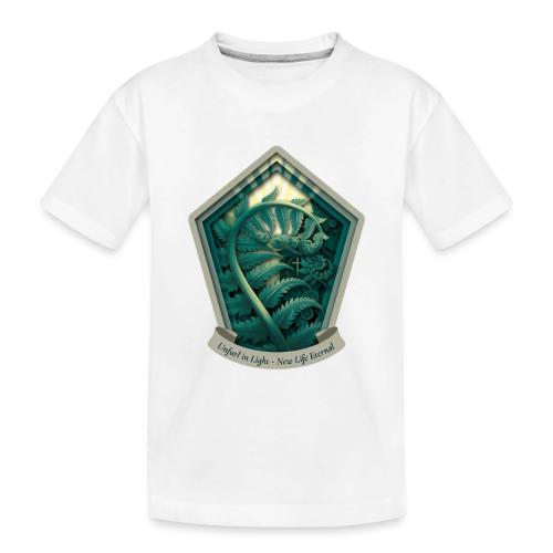 Easter Unfurl in Light Fern T Shirt, Spring Gift - Toddler Premium Organic T-Shirt