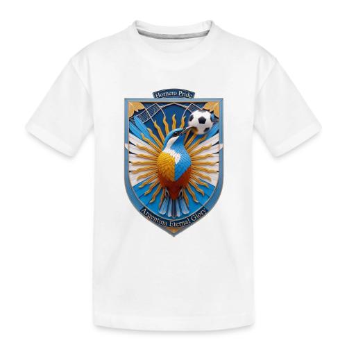 Argentina Hornero Soccer T Shirt, Football Gift - Toddler Premium Organic T-Shirt