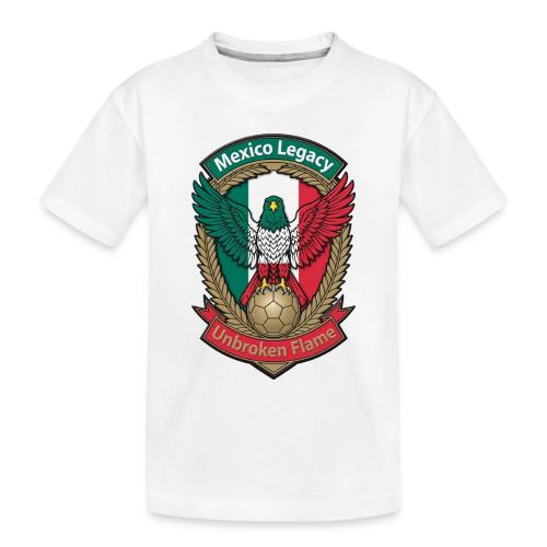 Mexico Eagle Legacy T-Shirt, Mexican Pride Gift - Toddler Premium Organic T-Shirt