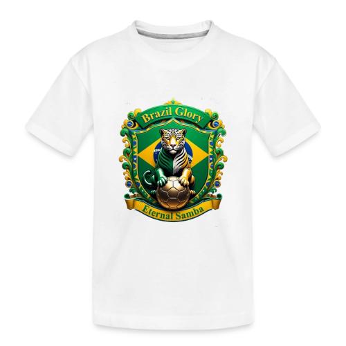 Brazil Jaguar Glory Tee, Brazilian Pride Gift - Toddler Premium Organic T-Shirt