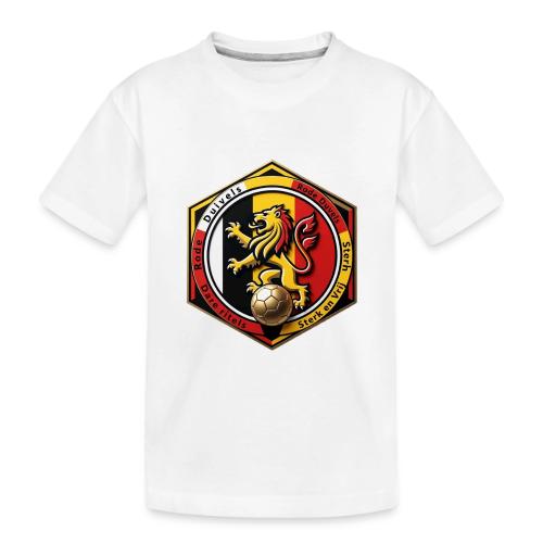 Belgium Lion Valor T-Shirt, Belgian Pride Gift - Toddler Premium Organic T-Shirt