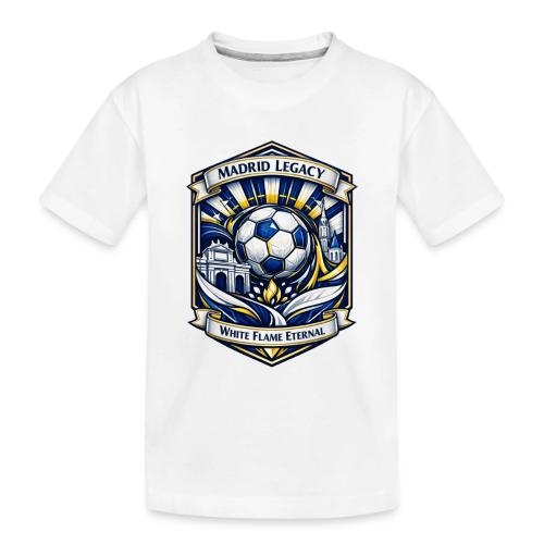 Madrid White Legacy T Shirt, Madrid Fan Gift - Toddler Premium Organic T-Shirt