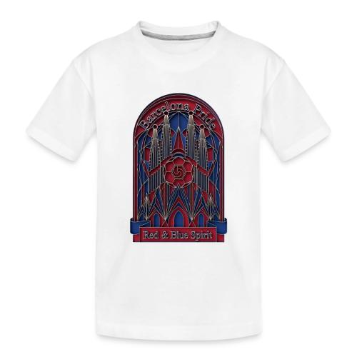 Barcelona Scarlet Pride T Shirt, Vibrant City Gift - Toddler Premium Organic T-Shirt