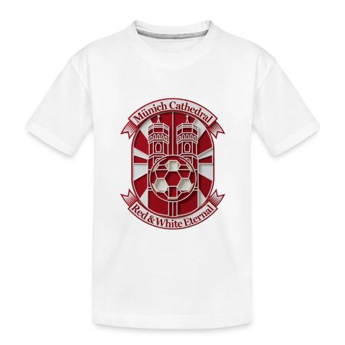 Munich Cathedral T Shirt, German Football Fan Gift - Toddler Premium Organic T-Shirt