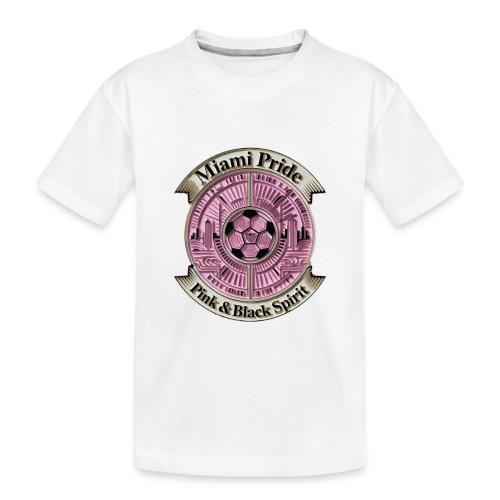 Miami Pride T Shirt, Soccer City Pride Gift - Toddler Premium Organic T-Shirt