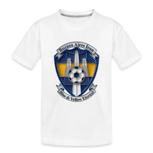 Buenos Aires Icon T Shirt, Soccer City Pride Gift - Toddler Premium Organic T-Shirt