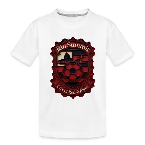Flamengo Scarlet Summit T-Shirt, Football Gift - Toddler Premium Organic T-Shirt