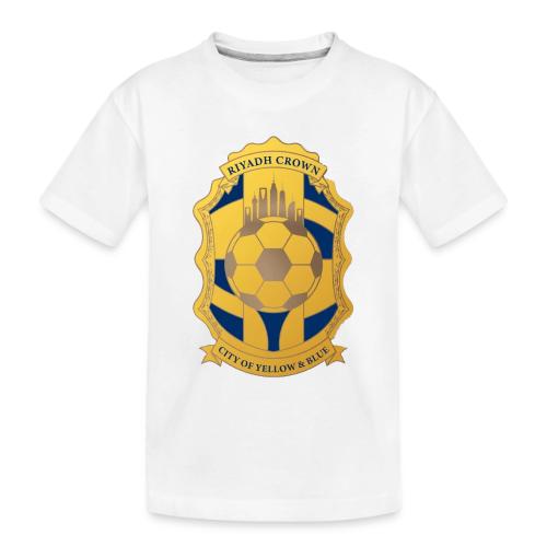 Riyadh Crown T Shirt, Modern Desert Pride Gift - Toddler Premium Organic T-Shirt