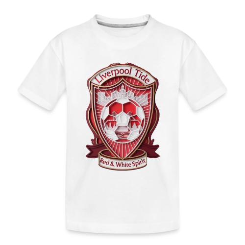 Liverpool Tide T Shirt, Soccer City Pride Gift - Toddler Premium Organic T-Shirt