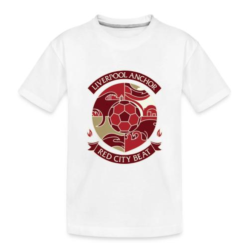 Liverpool Anchor T Shirt, Soccer City Pride Gift - Toddler Premium Organic T-Shirt