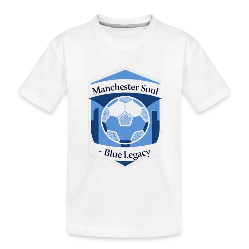Manchester Soul Soccer City Emblem T Shirt, Gift - Toddler Premium Organic T-Shirt