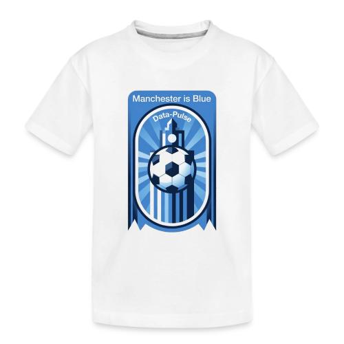 Manchester is Blue Soccer City T Shirt, Apparel - Toddler Premium Organic T-Shirt