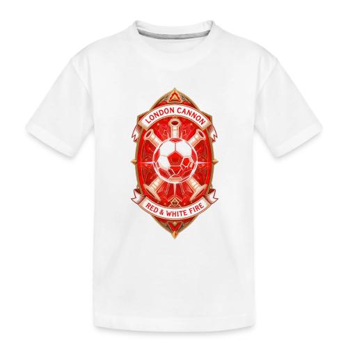 Red London Cannon T Shirt,Football City Pride Gift - Toddler Premium Organic T-Shirt