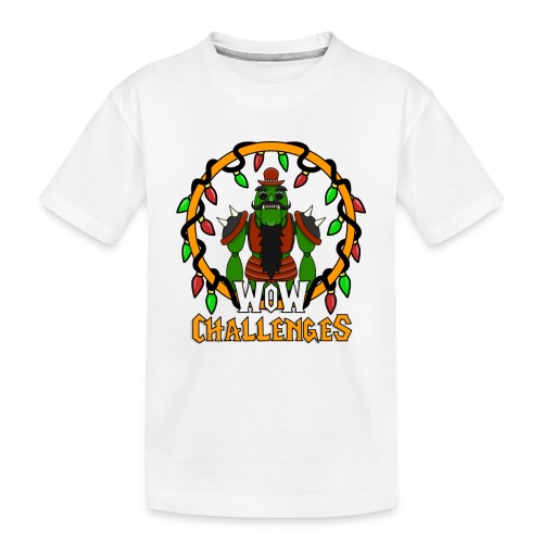 WoW Challenges Holiday Orc - Toddler Premium Organic T-Shirt