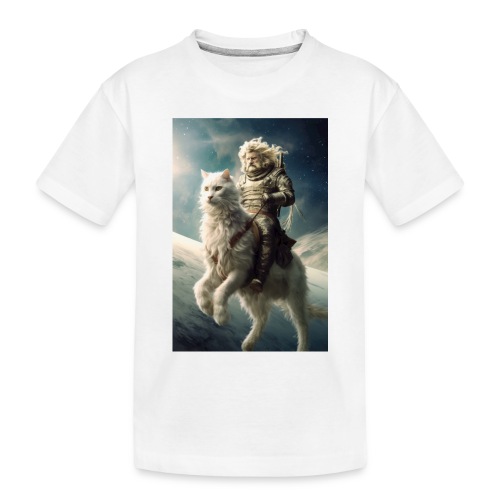 Cat Rider of the Apocalypse - Toddler Premium Organic T-Shirt