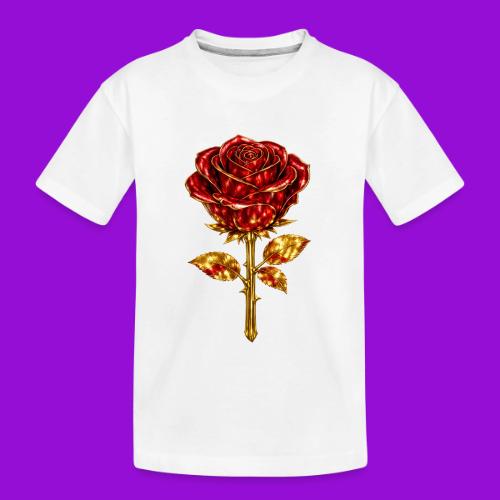 Golden Rose - Toddler Premium Organic T-Shirt