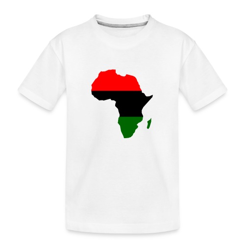 Red, Black and Green Africa - Toddler Premium Organic T-Shirt