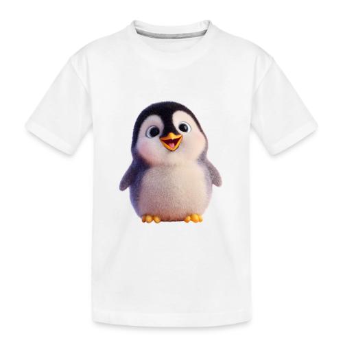 Joyful Baby Penguin - Toddler Premium Organic T-Shirt